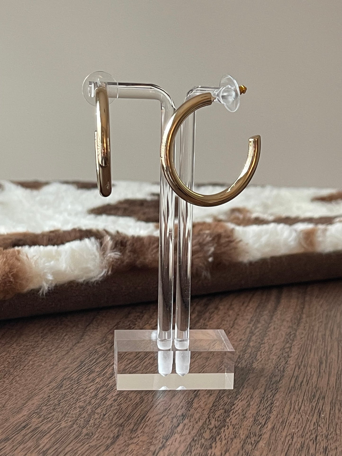 Gold Hoop Earrings