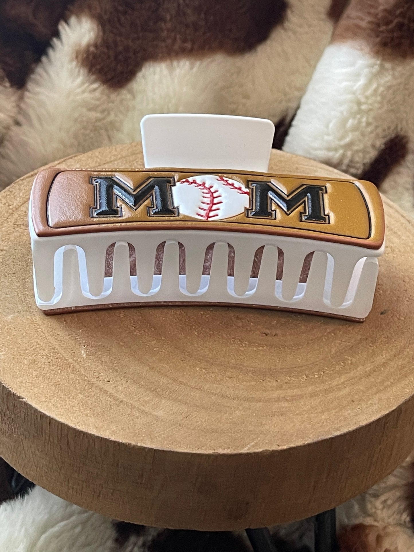 Sports Mom Claw Clip
