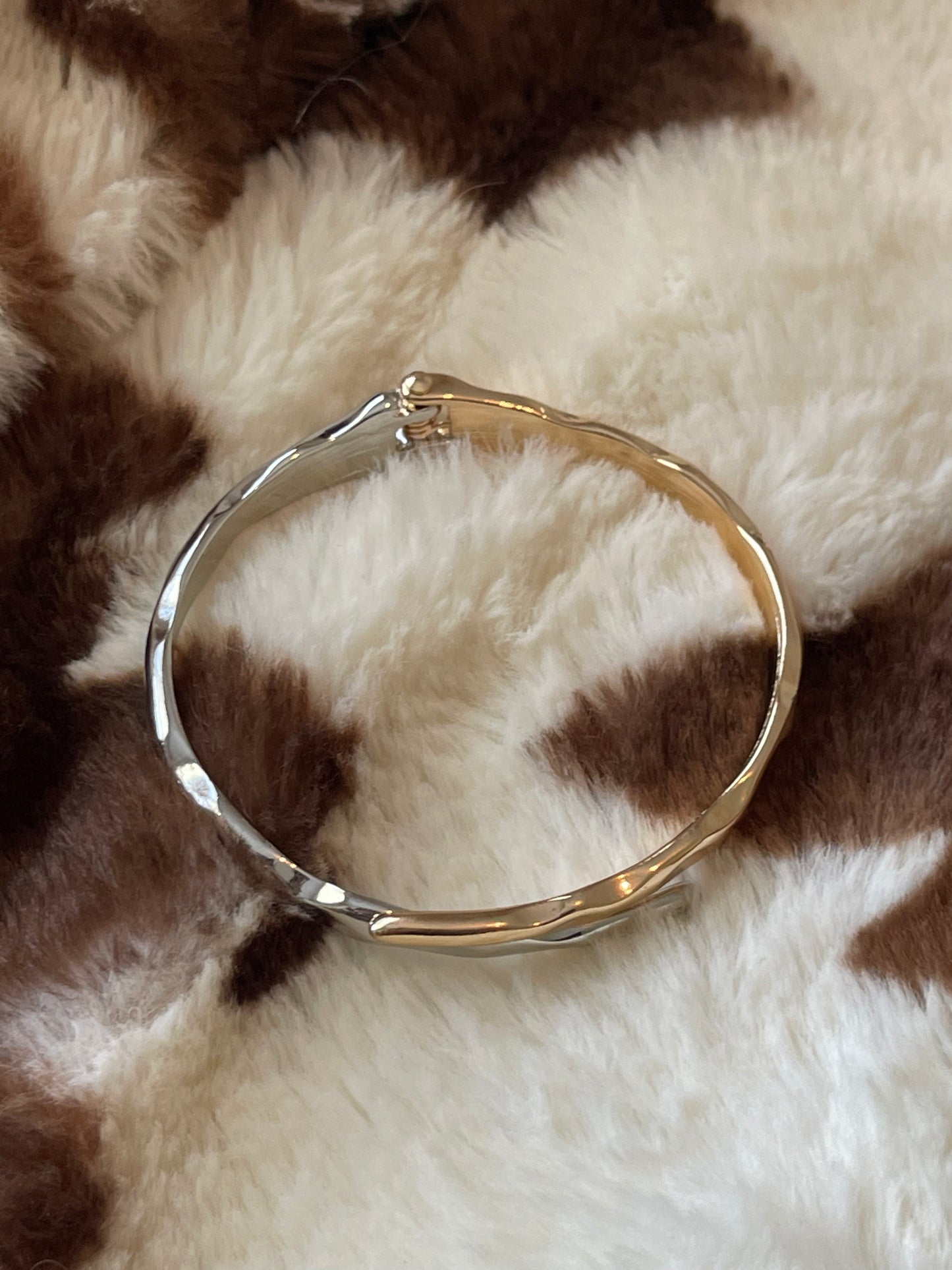 Gold Silver Bangle