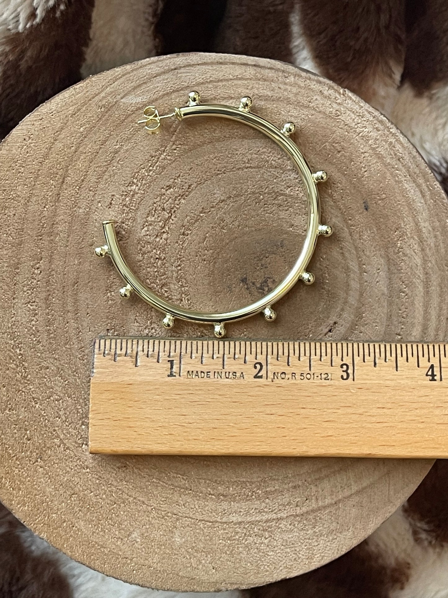 Sheila Fajl Beaded Hoops