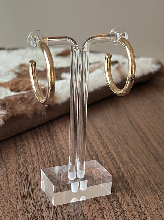 Gold Hoop Earrings