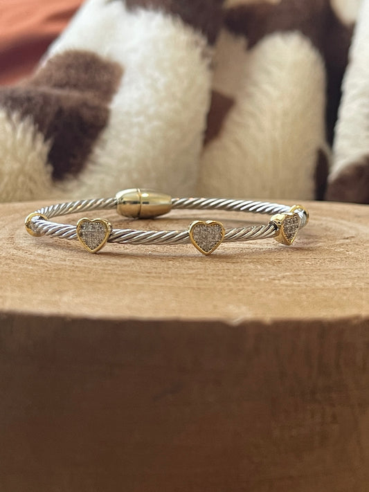 Heart On Our Sleeve Bracelet