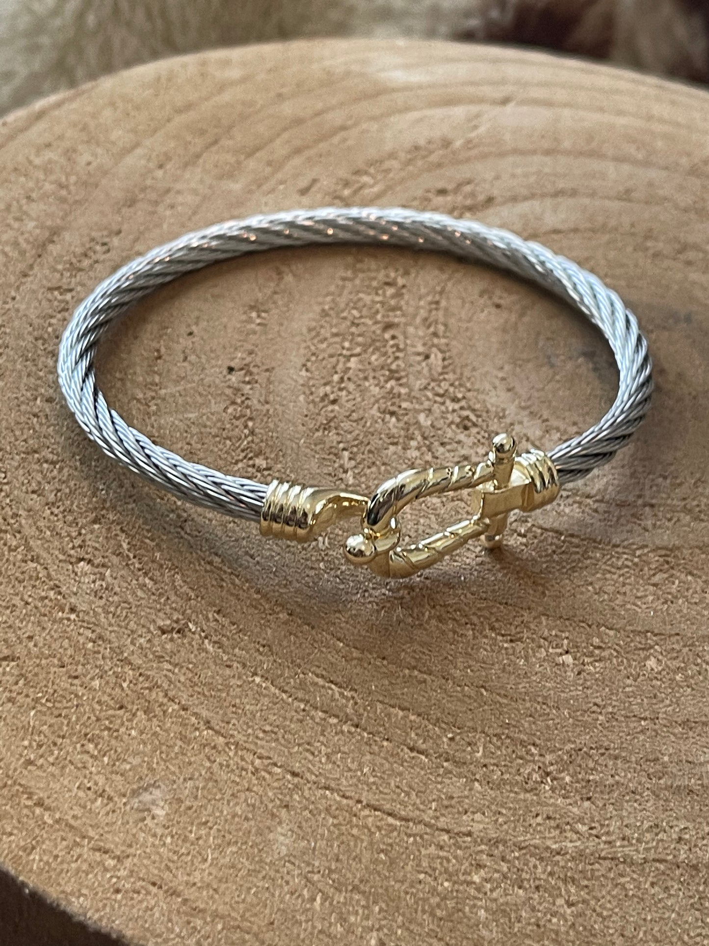 Cable Hook Bracelet
