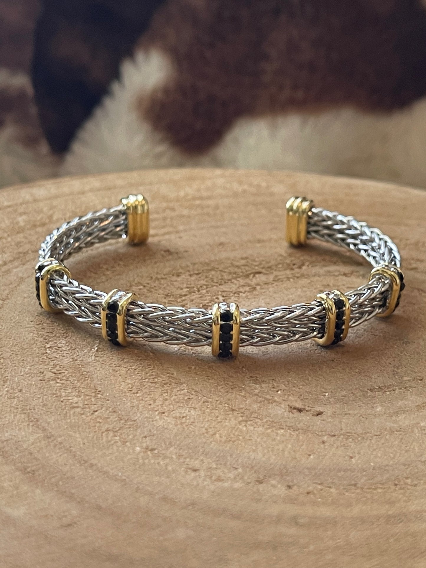 5 Band Braided Cuff
