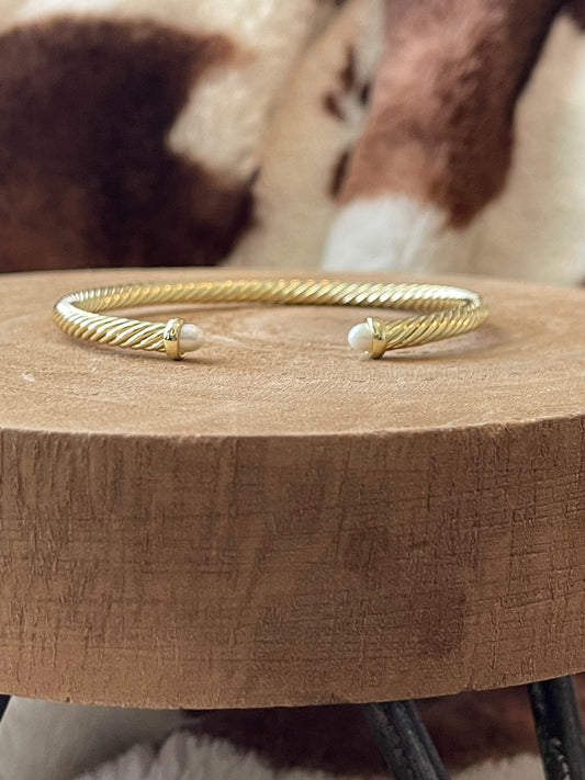 All Gold Dainty Cuff