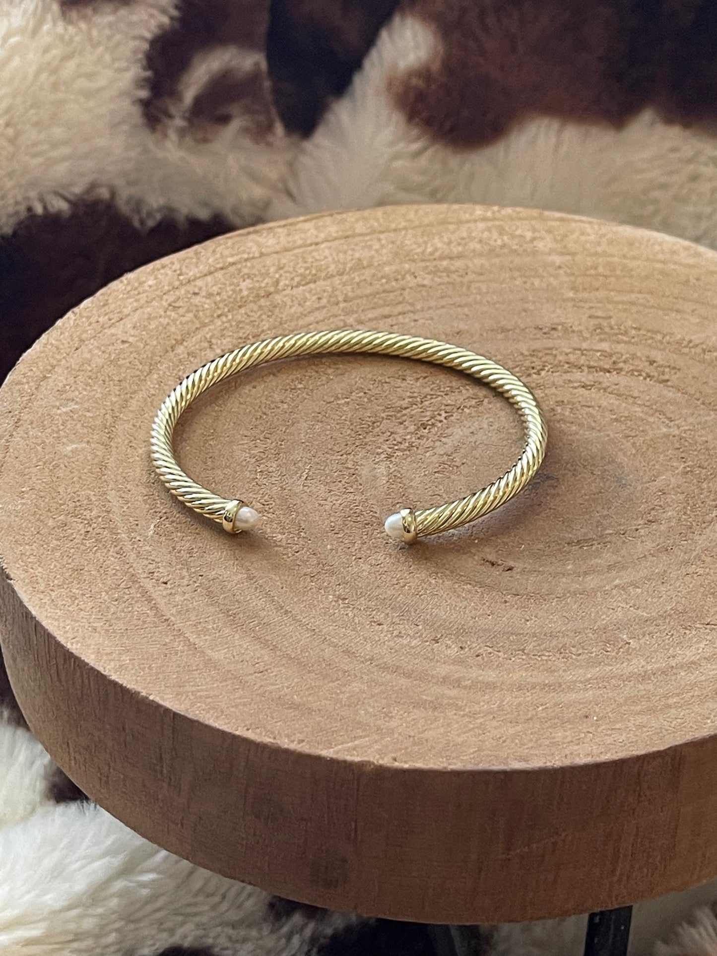 All Gold Dainty Cuff