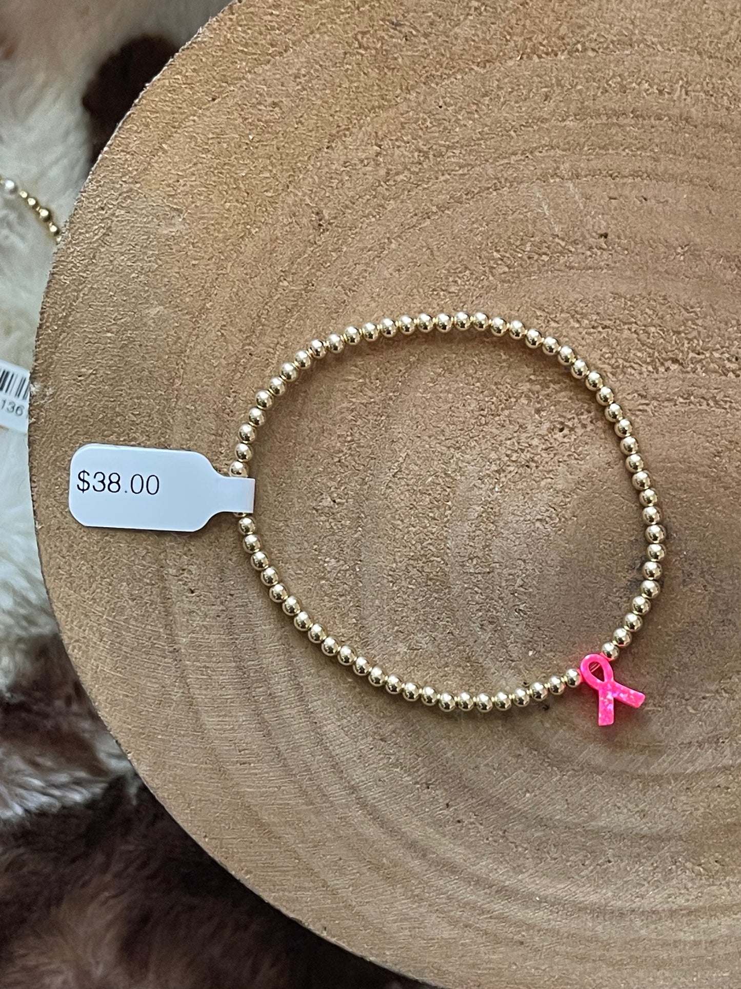 Survivor/Support Gold Bracelet