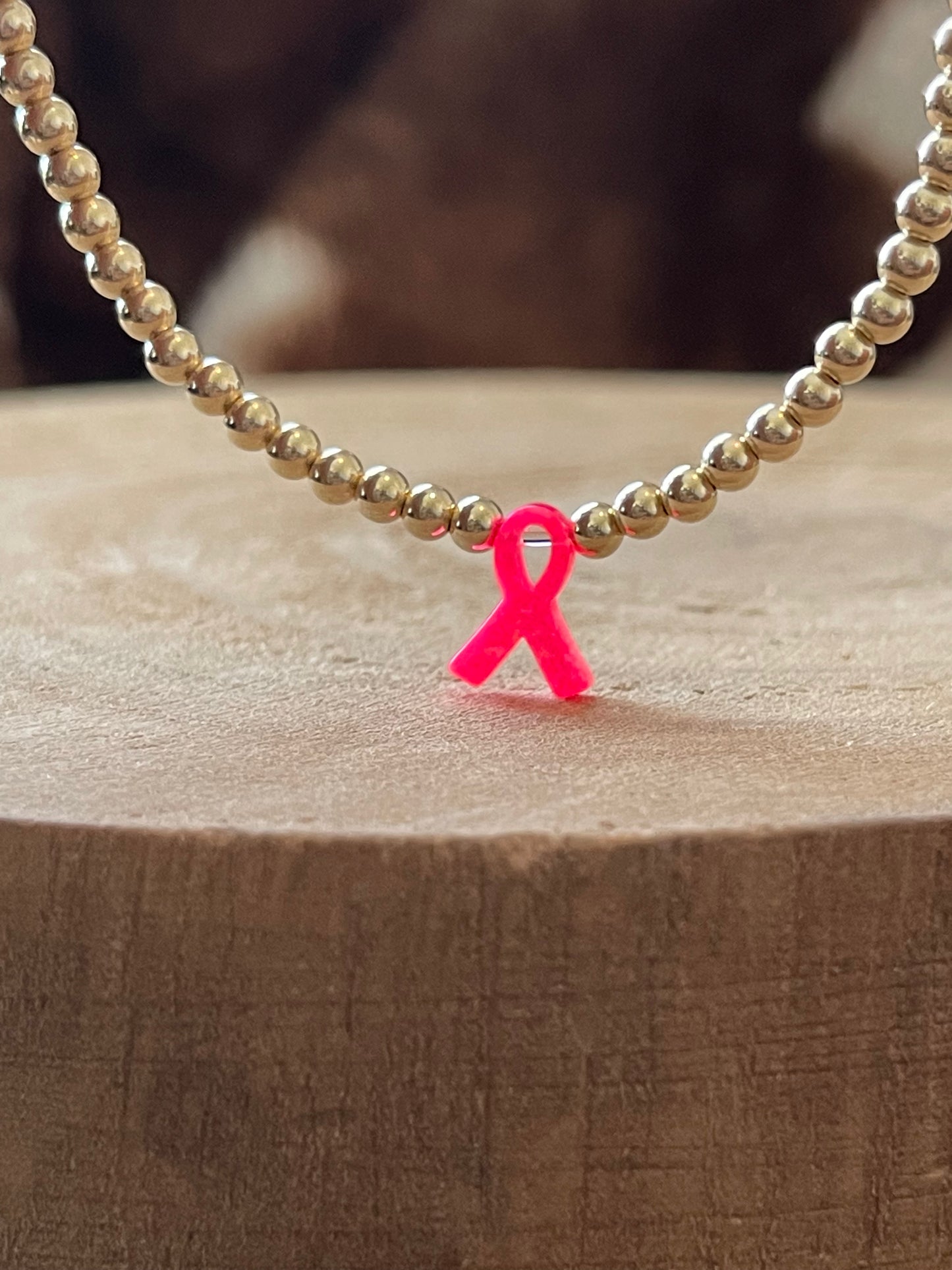 Survivor/Support Gold Bracelet