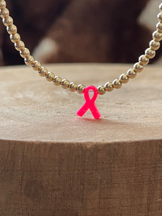 Survivor/Support Gold Bracelet