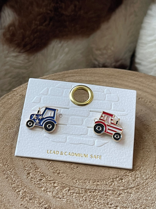 Patriotic Tractor Studs
