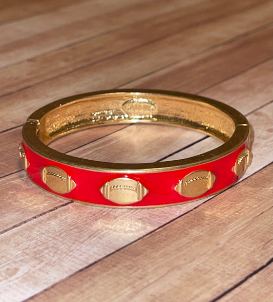 Football Bracelet - Red